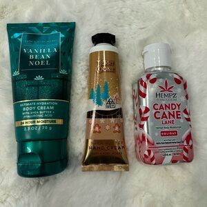 Bath & Body Works Vanilla Bean Noel Body Cream - Green